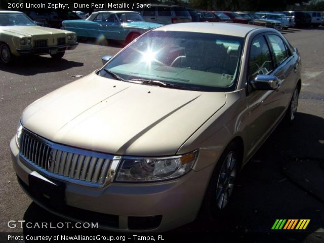 2006 Lincoln Zephyr  in Dune Pearl Metallic