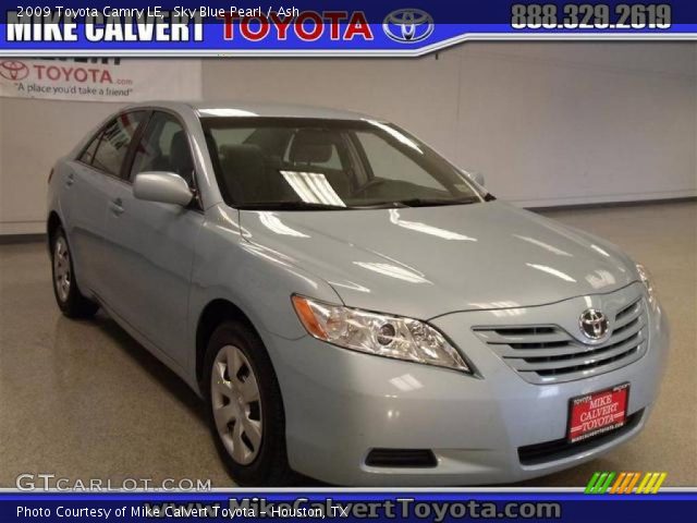 2009 Toyota Camry LE in Sky Blue Pearl