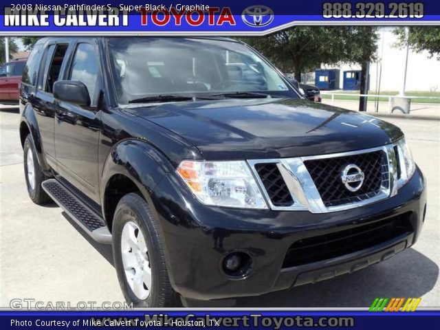 2008 Nissan Pathfinder S in Super Black