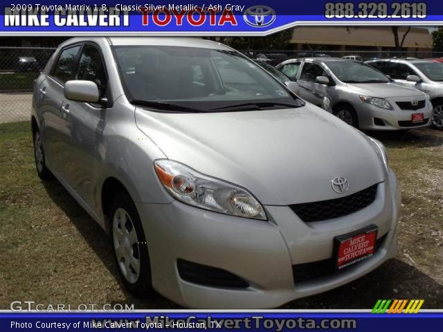 2009 Toyota Matrix 1.8 in Classic Silver Metallic