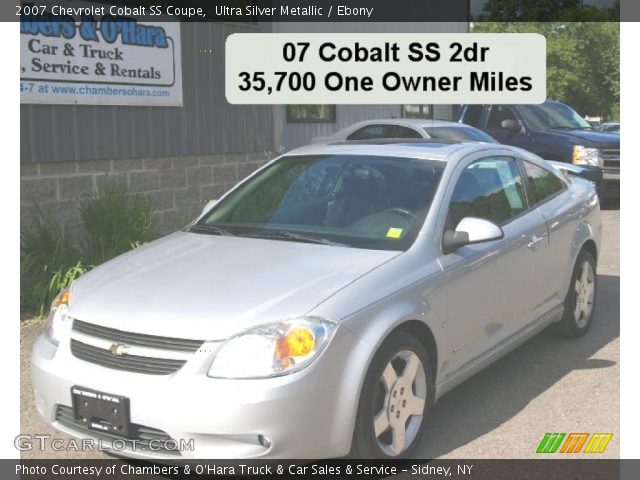 2007 Chevrolet Cobalt SS Coupe in Ultra Silver Metallic