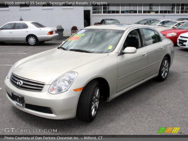 2006 Infiniti G 35 Sedan in Serengeti Sand Metallic
