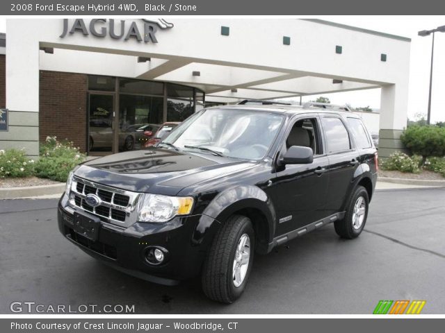 2008 Ford Escape Hybrid 4WD in Black