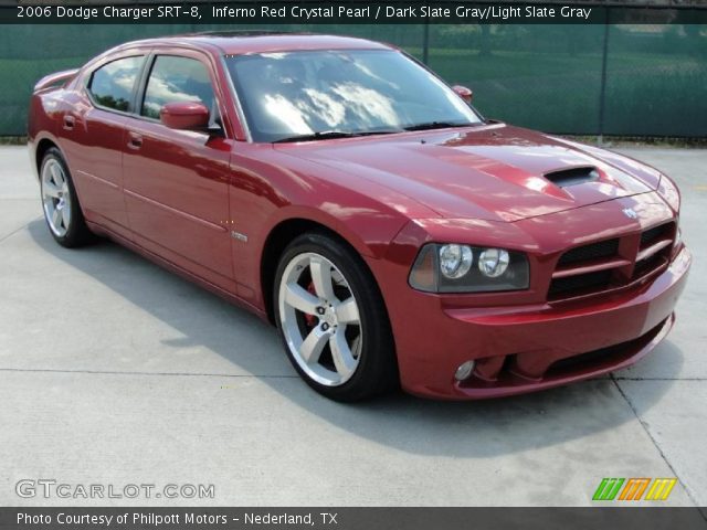 2006 Dodge Charger SRT-8 in Inferno Red Crystal Pearl