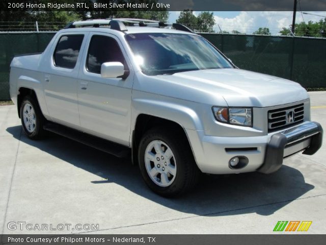 2006 Honda Ridgeline RTL in Billet Silver Metallic