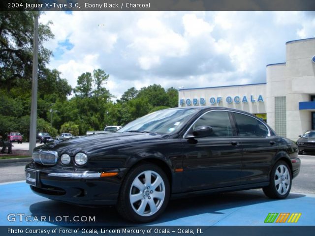 2004 Jaguar X-Type 3.0 in Ebony Black