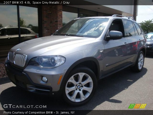 2007 BMW X5 4.8i in Space Grey Metallic