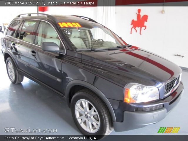 2005 Volvo XC90 2.5T in Magic Blue Metallic