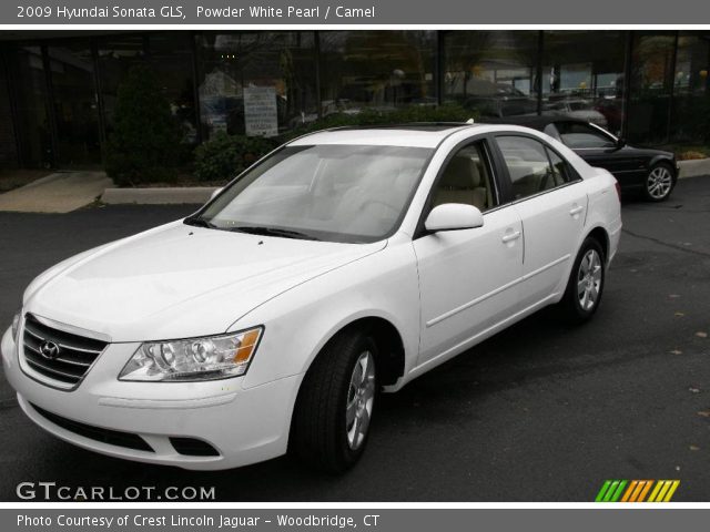 2009 Hyundai Sonata GLS in Powder White Pearl