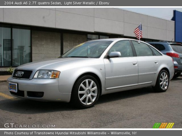 2004 Audi A6 2.7T quattro Sedan in Light Silver Metallic