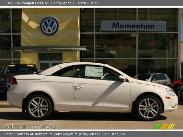 2009 Volkswagen Eos Lux in Candy White