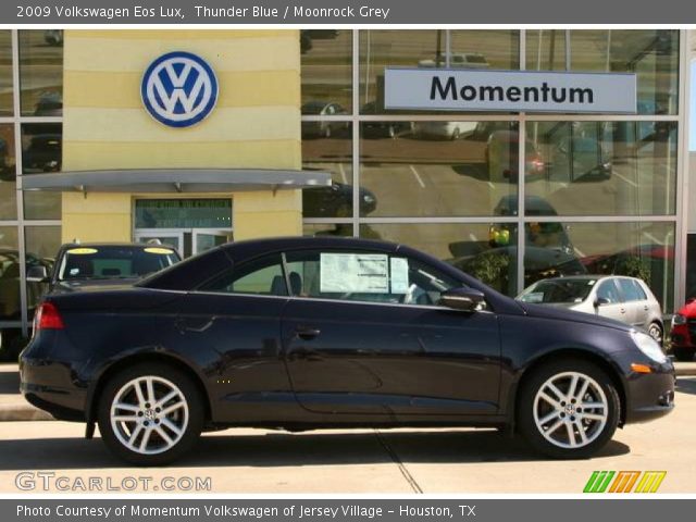 2009 Volkswagen Eos Lux in Thunder Blue
