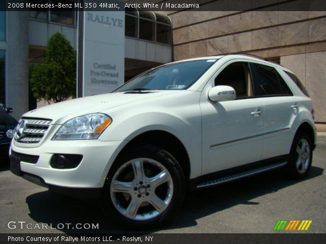 2008 Mercedes-Benz ML 350 4Matic in Arctic White