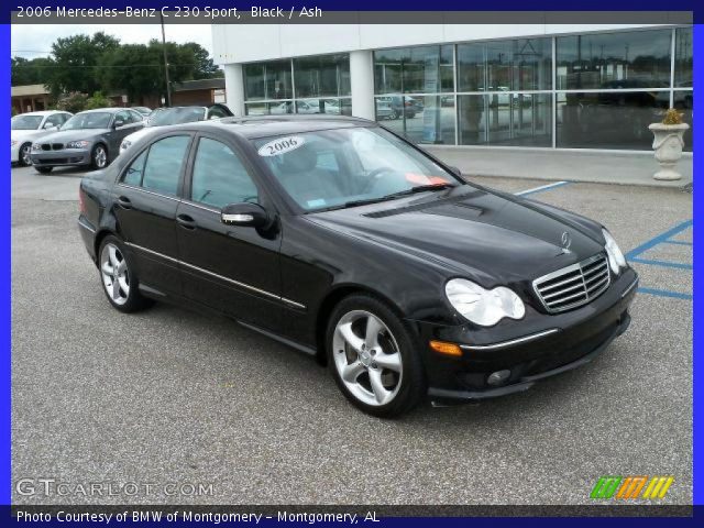 2006 Mercedes-Benz C 230 Sport in Black