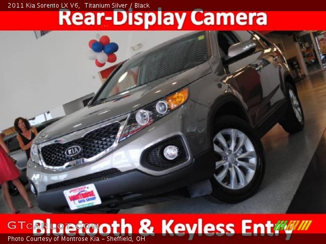 2011 Kia Sorento LX V6 in Titanium Silver
