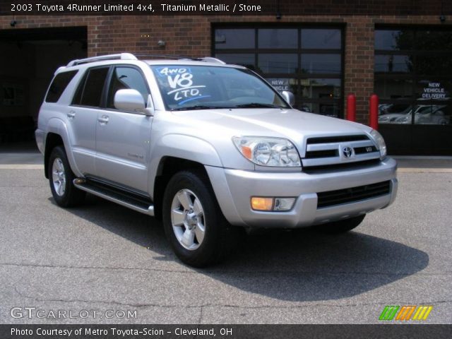 2003 Toyota 4Runner Limited 4x4 in Titanium Metallic