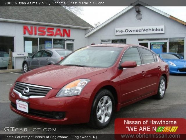 2008 Nissan Altima 2.5 SL in Sonoma Sunset Metallic