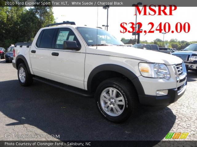 2010 Ford Explorer Sport Trac XLT in White Suede