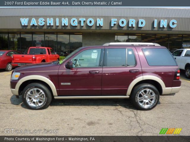 2007 Ford Explorer Eddie Bauer 4x4 in Dark Cherry Metallic