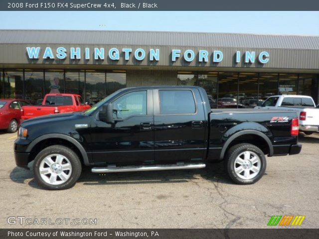 2008 Ford F150 FX4 SuperCrew 4x4 in Black