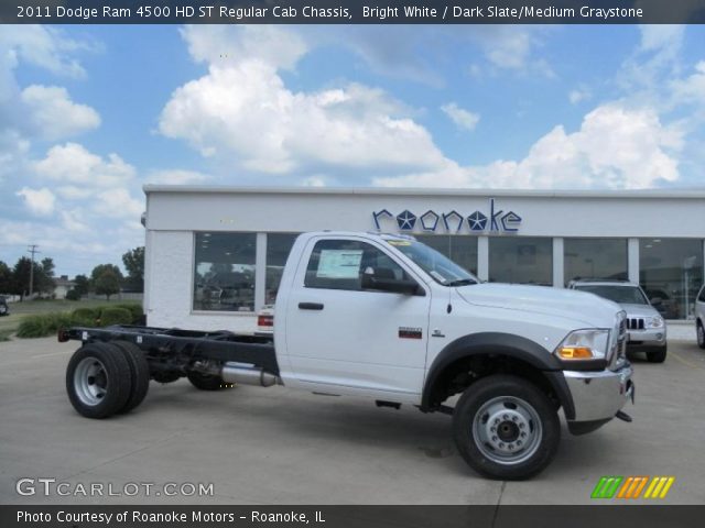 2011 Dodge Ram 4500 HD ST Regular Cab Chassis in Bright White