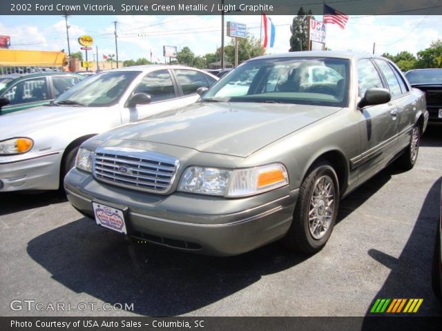 2002 Ford Crown Victoria  in Spruce Green Metallic