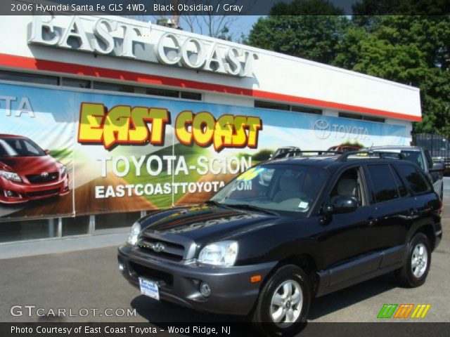 2006 Hyundai Santa Fe GLS 4WD in Black Obsidian