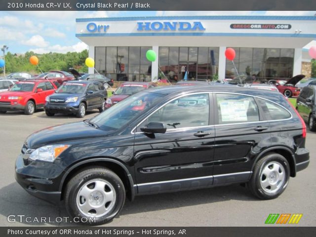 2010 Honda CR-V LX in Crystal Black Pearl