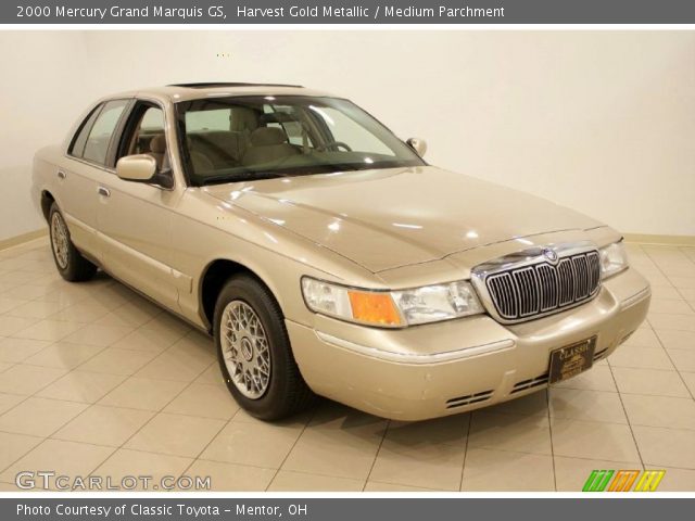 2000 Mercury Grand Marquis GS in Harvest Gold Metallic
