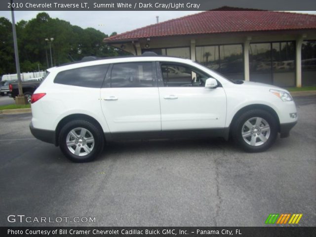 2010 Chevrolet Traverse LT in Summit White