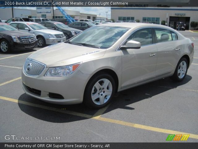 2010 Buick LaCrosse CX in Gold Mist Metallic