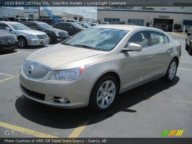 2010 Buick LaCrosse CXL in Gold Mist Metallic