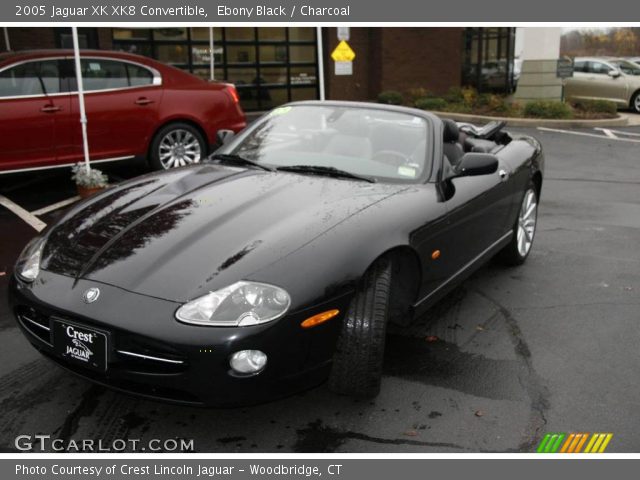 2005 Jaguar XK XK8 Convertible in Ebony Black