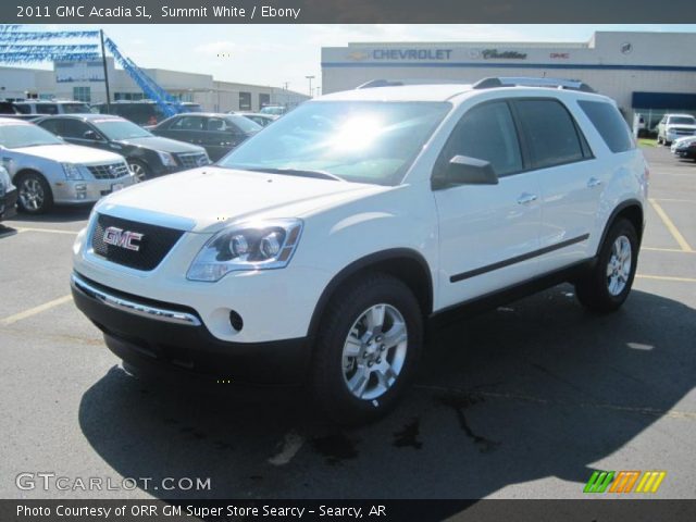 2011 GMC Acadia SL in Summit White