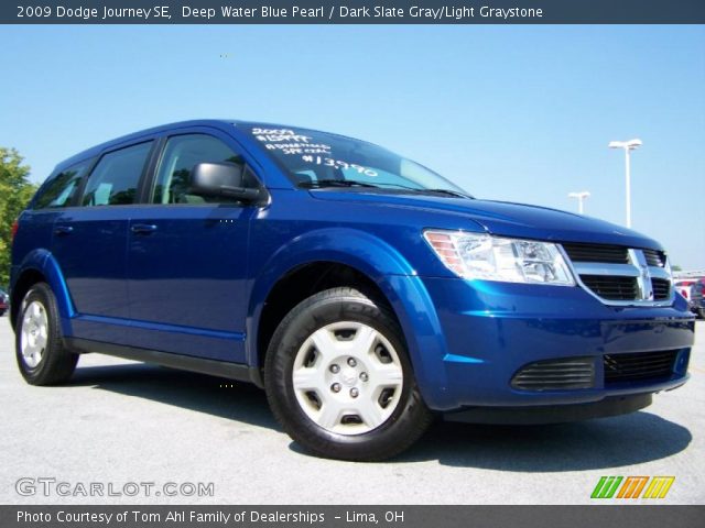 2009 Dodge Journey SE in Deep Water Blue Pearl