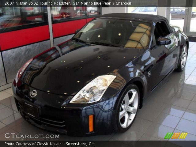 2007 Nissan 350Z Touring Roadster in San Marino Blue Pearl