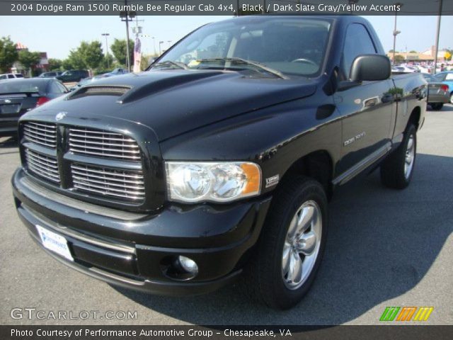 2004 Dodge Ram 1500 Rumble Bee Regular Cab 4x4 in Black