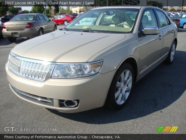 2007 Lincoln MKZ Sedan in Dune Pearl Metallic