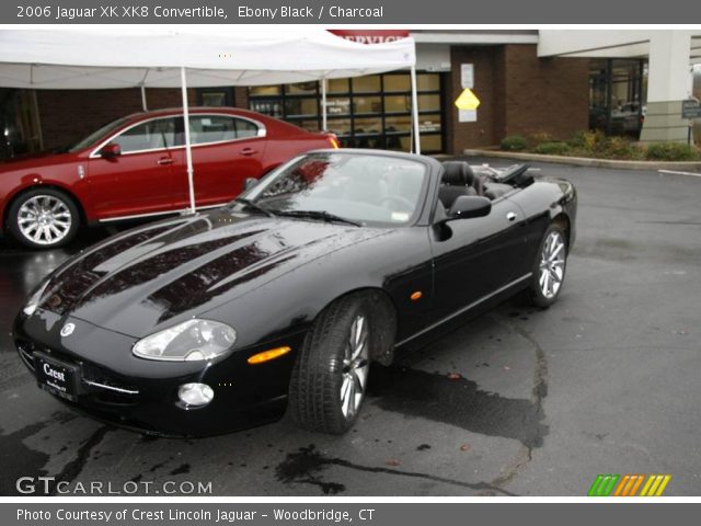 2006 Jaguar XK XK8 Convertible in Ebony Black