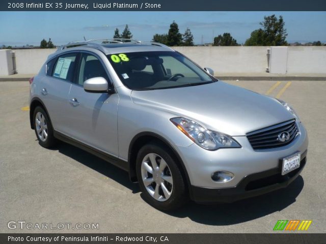 2008 Infiniti EX 35 Journey in Liquid Platinum