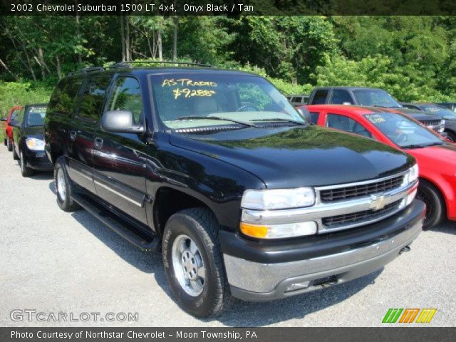 2002 Chevrolet Suburban 1500 LT 4x4 in Onyx Black