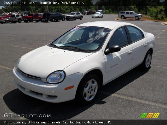 2001 Dodge Neon SE in Stone White