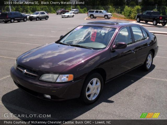 1999 Nissan Altima SE in Black Cherry Metallic