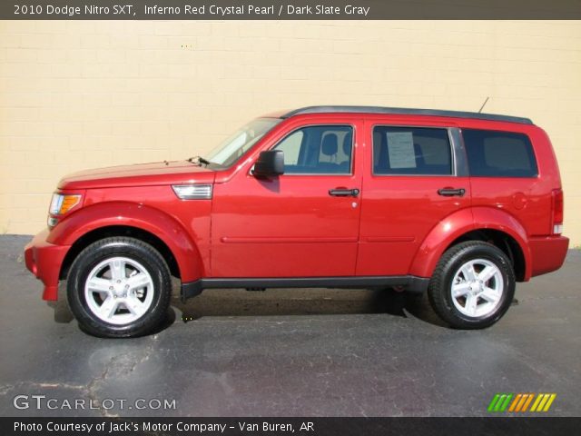 2010 Dodge Nitro SXT in Inferno Red Crystal Pearl