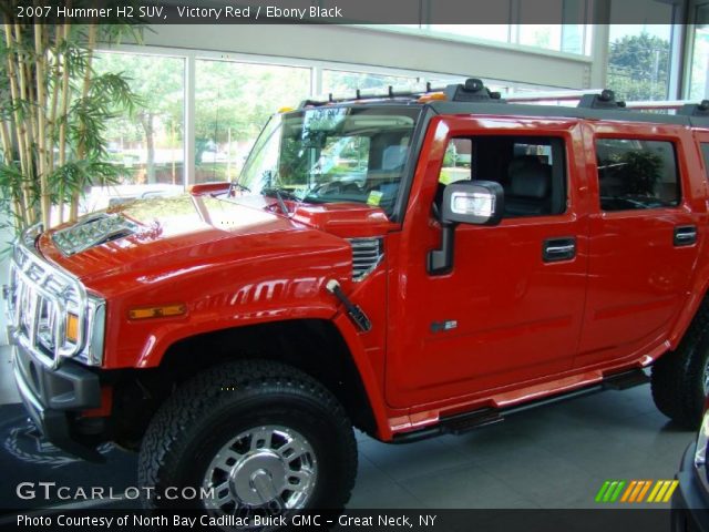 2007 Hummer H2 SUV in Victory Red