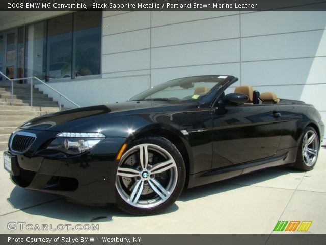 2008 BMW M6 Convertible in Black Sapphire Metallic