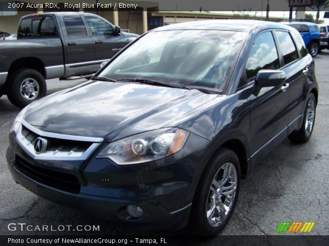 2007 Acura RDX  in Royal Blue Pearl