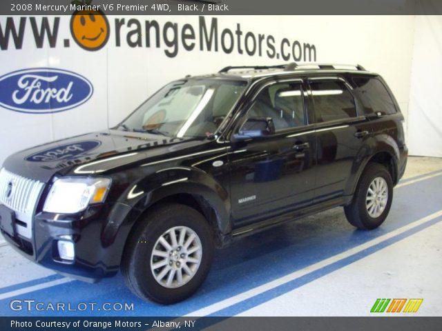 2008 Mercury Mariner V6 Premier 4WD in Black