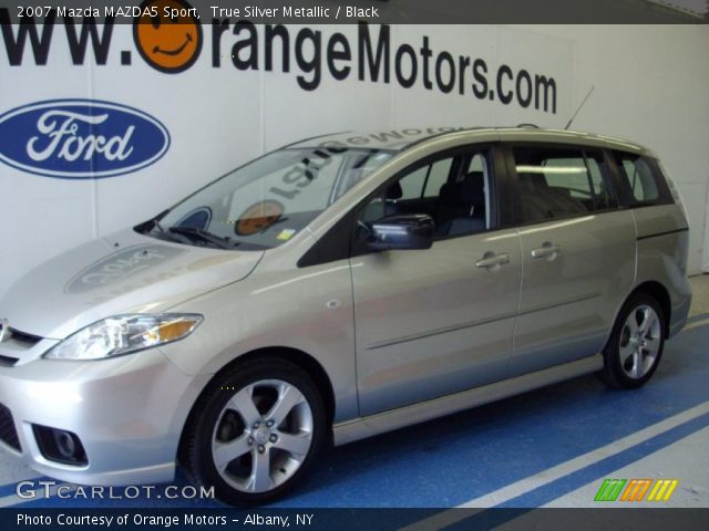 2007 Mazda MAZDA5 Sport in True Silver Metallic