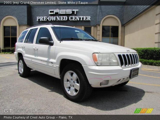 2001 Jeep Grand Cherokee Limited in Stone White